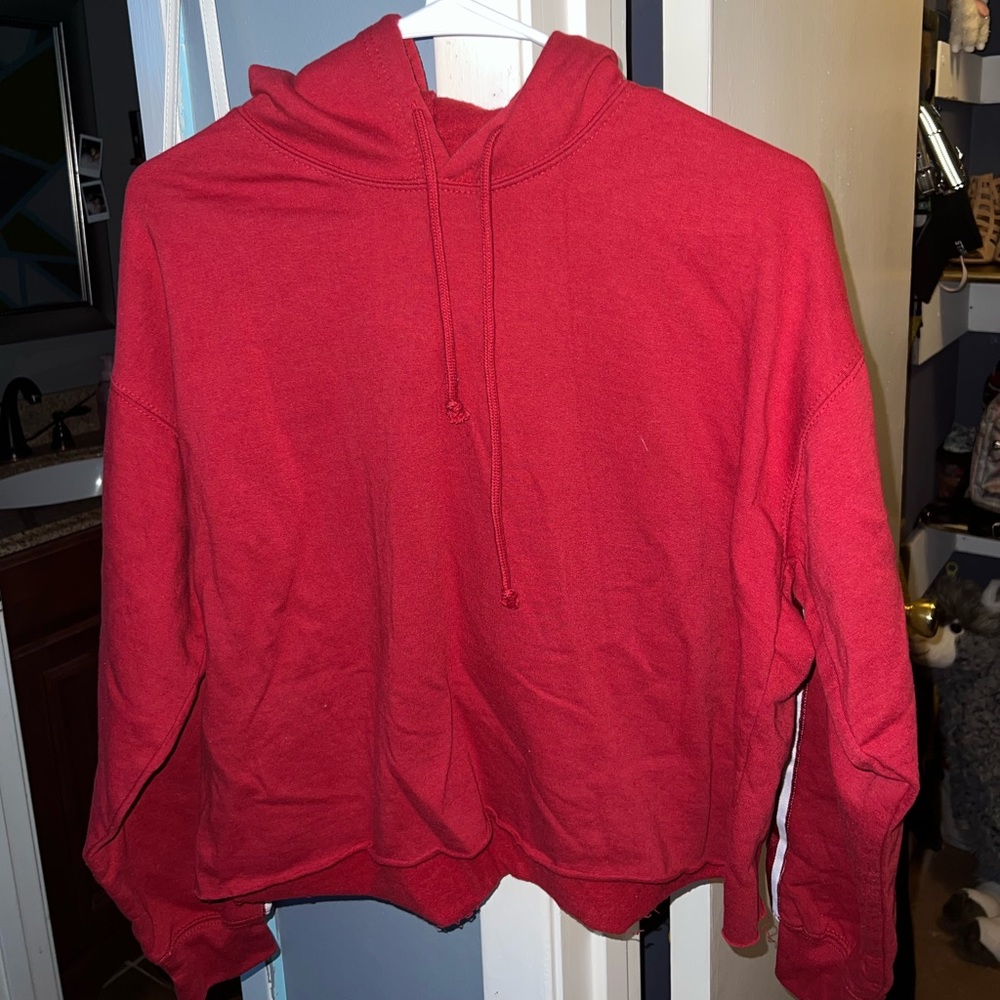 Cropped hoodie